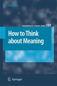 Cover How to Think about Meaning