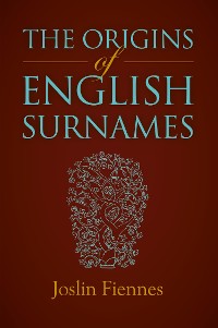 Cover Origins of English Surnames