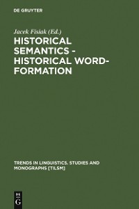 Cover Historical Semantics - Historical Word-Formation