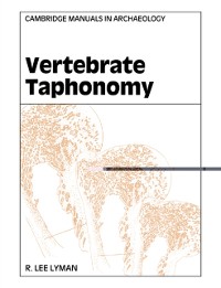 Cover Vertebrate Taphonomy