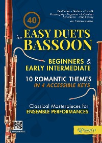 Cover 40 Easy Duets for Bassoon Beginners and Early Intermediate