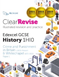 Cover ClearRevise Edexcel GCSE History 1HI0 Crime and Punishment in Britain