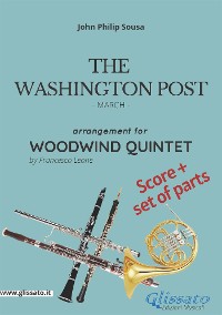 Cover The Washington Post - Woodwind Quintet score & parts