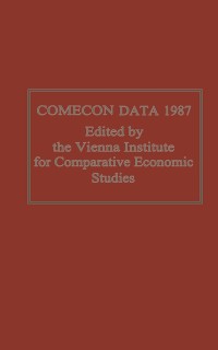 Cover Comecon Data 1987