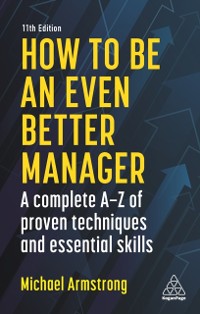 Cover How to be an Even Better Manager