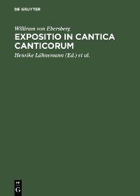 Cover Expositio in Cantica Canticorum