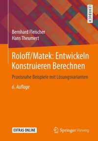 Cover Roloff/Matek: Entwickeln Konstruieren Berechnen