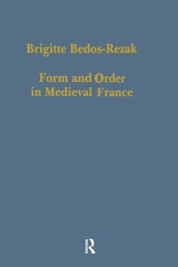 Cover Form and Order in Medieval France