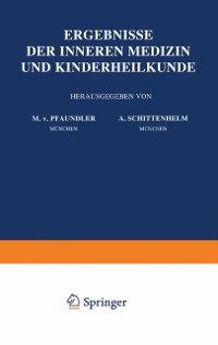 Cover Ergebnisse der Inneren Medizin und Kinderheilkunde