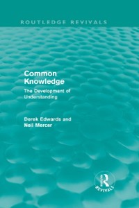 Cover Common Knowledge (Routledge Revivals)