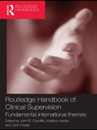 Cover Routledge Handbook of Clinical Supervision