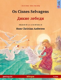 Cover Os Cisnes Selvagens – Дикие лебеди (português – russo)