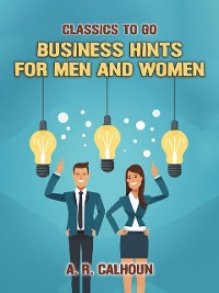 Cover Business Hints for Men and Women