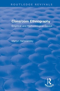 Cover Classroom Ethnography