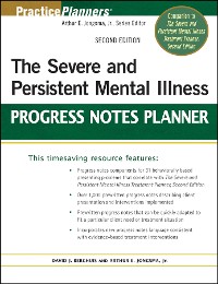 Cover The Severe and Persistent Mental Illness Progress Notes Planner