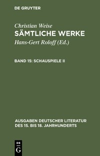 Cover Schauspiele II