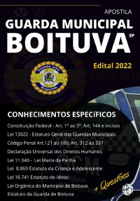 Cover Apostila Concurso Guarda Municipal De Boituva Sp / Conhecimentos Especificos