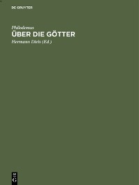 Cover Über die Götter