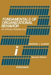 Cover Fundamentals of Organizational Behavior