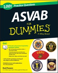 Cover 1,001 ASVAB Practice Questions For Dummies (+ Free Online Practice)
