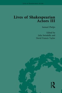 Cover Lives of Shakespearian Actors, Part III, Volume 2