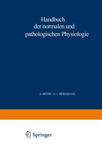 Cover Handbuch der normalen und pathologischen Physiologie