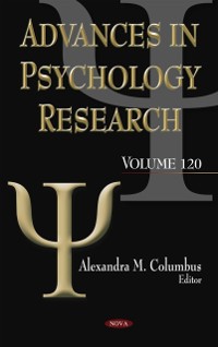 Cover Advances in Psychology Research. Volume 120