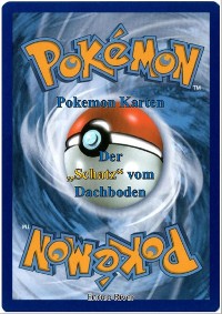 Cover Pokémon Karten - Der Schatz vom Dachboden