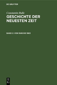 Cover Von 1848 bis 1863