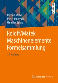 Cover Roloff/Matek Maschinenelemente Formelsammlung