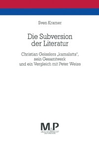 Cover Die Subversion der Literatur
