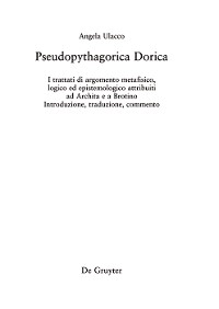 Cover Pseudopythagorica Dorica