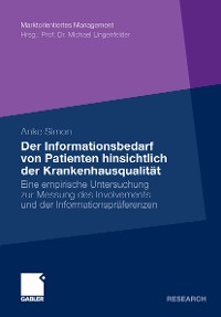 Cover Der Informationsbedarf von Patienten hinsichtlich der Krankenhausqualität