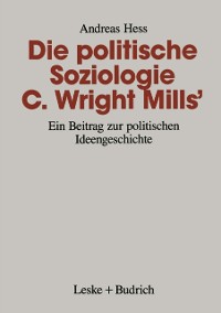 Cover Die politische Soziologie C. Wright Mills’