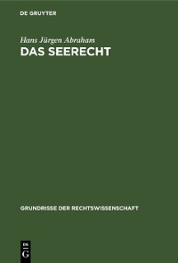 Cover Das Seerecht