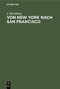 Cover Von New York nach San Francisco