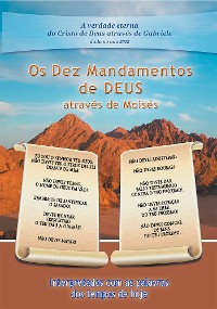 Cover Os Dez Mandamentso de Deus através de Moisés