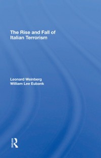 Cover Rise And Fall Of Italian Terrorism
