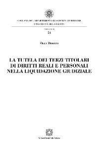 Cover La tutela dei terzi titolari di diritti reali e personali nella liquidazione giudiziale