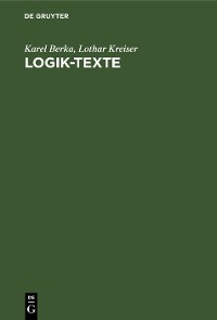 Cover Logik-Texte