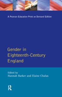 Cover Gender in Eighteenth-Century England