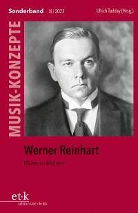 Cover MUSIK-KONZEPTE Sonderband - Werner Reinhart