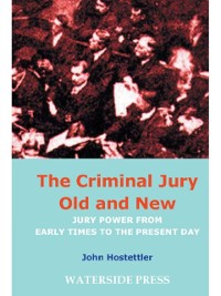 Cover Criminal Jury Old and New