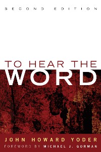 Cover To Hear the Word - Second Edition