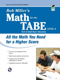 Cover Bob Miller's Math for the TABE Level A