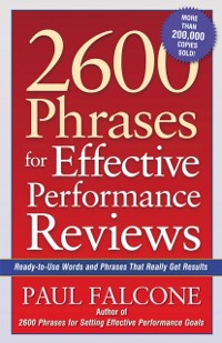 Cover 2600 Phrases for Effective Performance Reviews