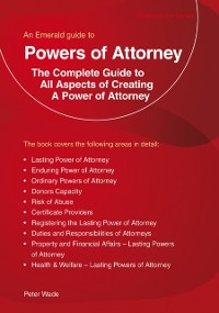 Cover Emerald Guide to Powers of Attorney