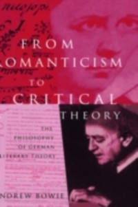 Cover From Romanticism to Critical Theory