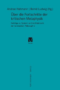 Cover Über die Fortschritte der kritischen Metaphysik
