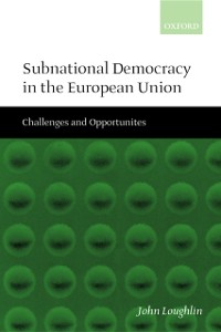 Cover Subnational Democracy in the European Union